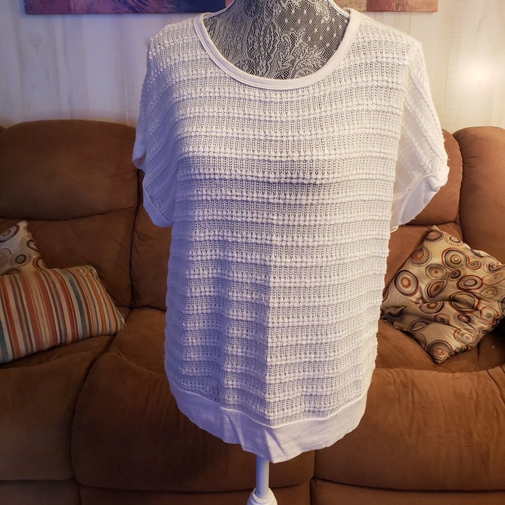 Forever 21 short sleeve knit sweater